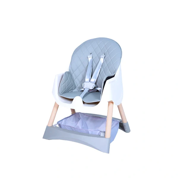 Chaise Haute Préstige 2 Niveaux Finition Bois Mon Bébé