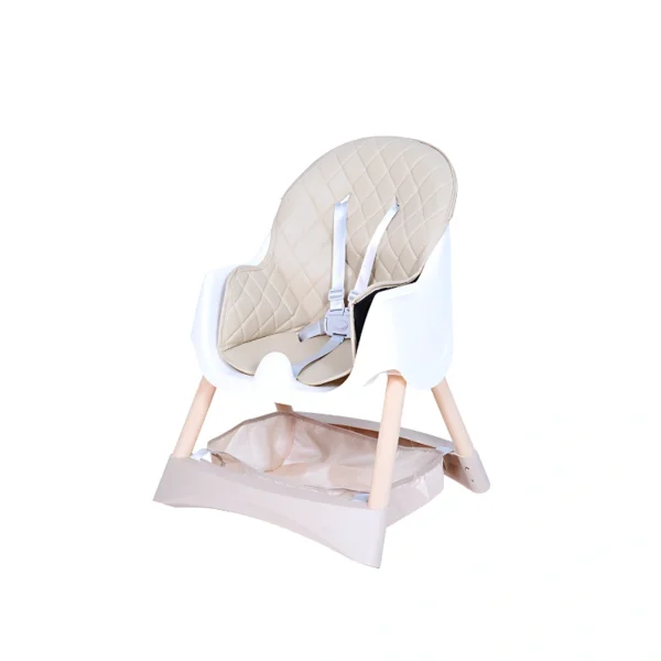 Chaise Haute Préstige 2 Niveaux Finition Bois Mon Bébé