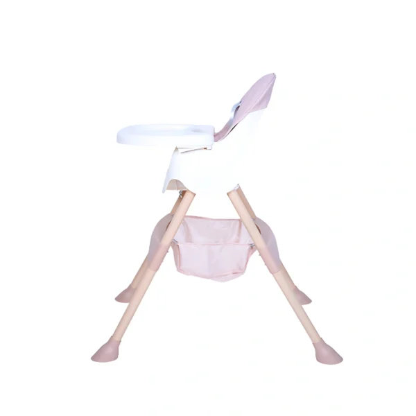 Chaise Haute Préstige 2 Niveaux Finition Bois Mon Bébé