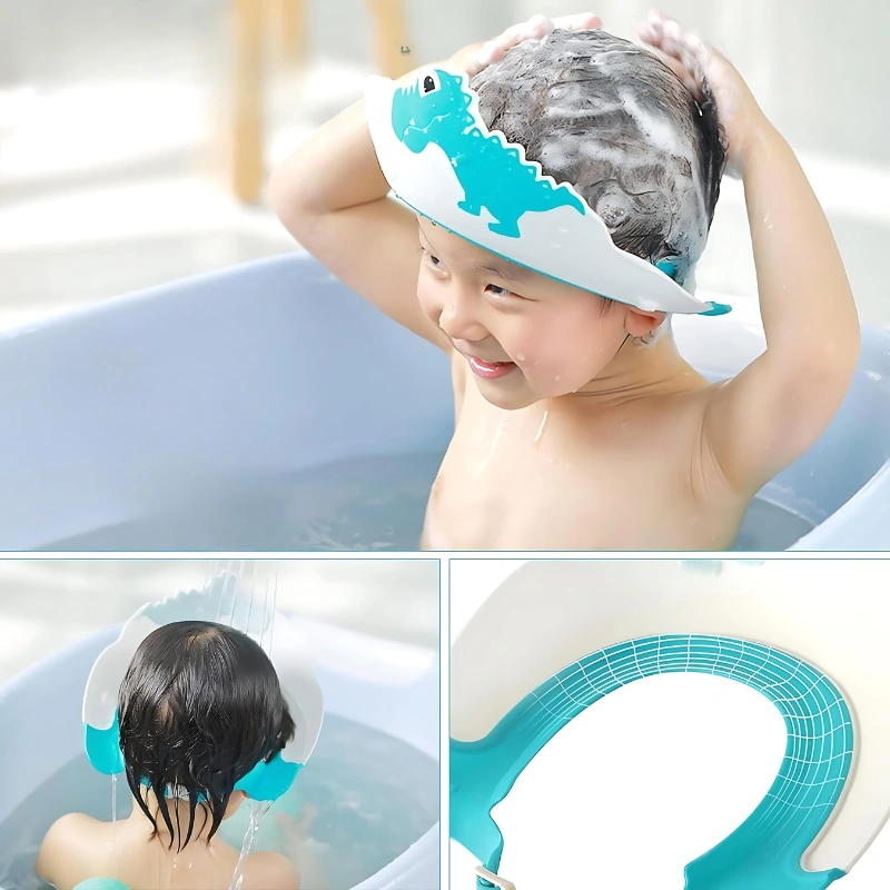 Visière de Bain pour Bébé et Enfant Dinosaur 