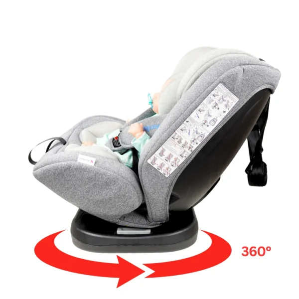 Siège Auto Pivotant 360° ISOFIX Évolutif Confort 36kg